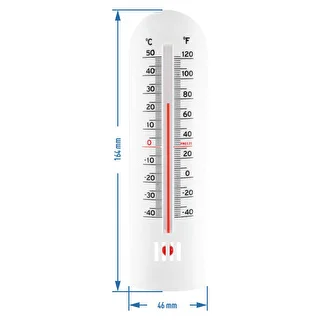 Yleiskäyttöinen lämpömittari (-40°C - +50°C) 16cm – photo 2