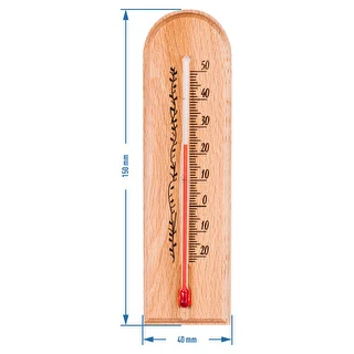 Huonelämpömittari kuviolla (-20°C - +50°C) 15cm – photo 3