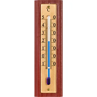 Huonelämpömittari kultaisella asteikolla (-10°C - +50°C) 12cm
