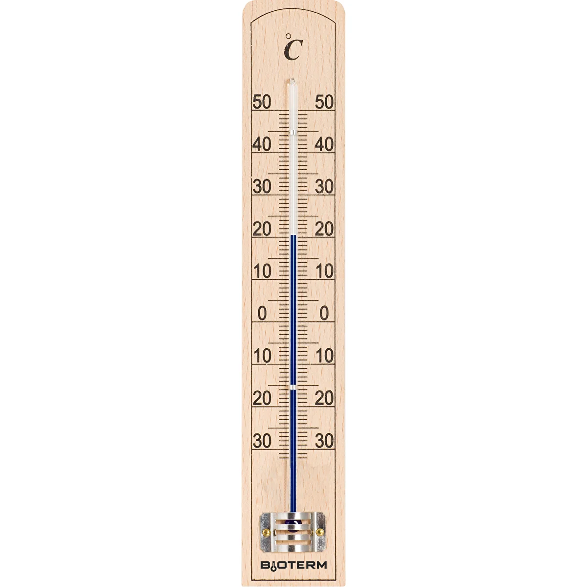 Huonelämpömittari vahvistetulla kapillaarisuojalla (-30 °C – +50 °C) 20 cm