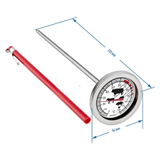 Keittiömittari grafiikalla (0°C - +120°C) 21,0 cm – photo 2
