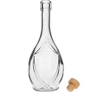 ICONA-koristepullo 500 ml, sienikorkilla, 1 kpl – photo 2