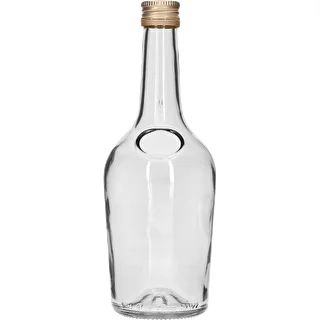 GLORIA-pullo 0,5 L, kullanvärinen kierrekorkki fi 28, 1 kpl