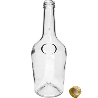 GLORIA-pullo 0,5 L, kullanvärinen kierrekorkki fi 28, 1 kpl – photo 2