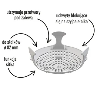 Painike - siivilä säilykkeille, hapattamiselle ja etikalle - purkkeihin fi 82 – photo 3