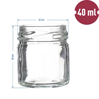 TO-purkki 40 ml värillisellä kannella fi 43 - 10 kpl – photo 5