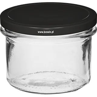 Suora purkki 235 ml (fi82) mustalla kierrekannella 6 kpl – photo 2