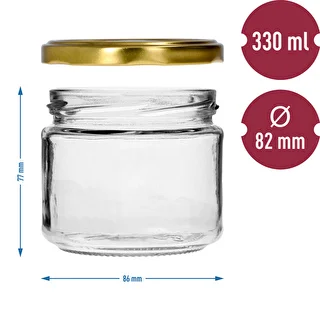 Matala purkki 330ml - kultaisella kannella fi 82/6, 6kpl. – photo 7