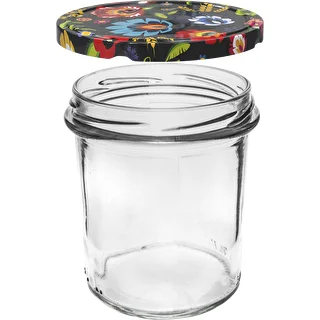 350 ml purkki värillisellä kannella - 6 kpl – photo 4