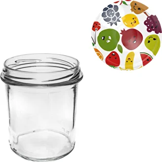 350 ml purkki värillisellä kannella - 6 kpl – photo 6