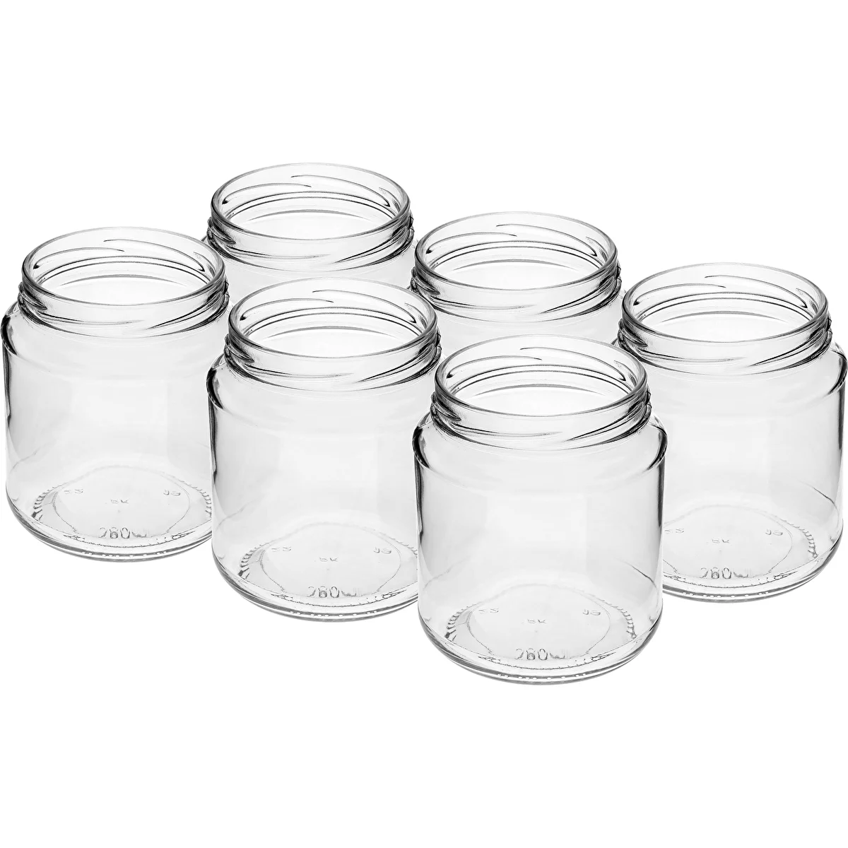 Purkki TO 580ml paksu -6kpl