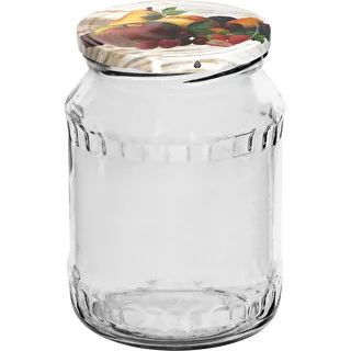 Purkki TO 720 ml värillisellä kannella fi 82/6 - 6 kpl – photo 2