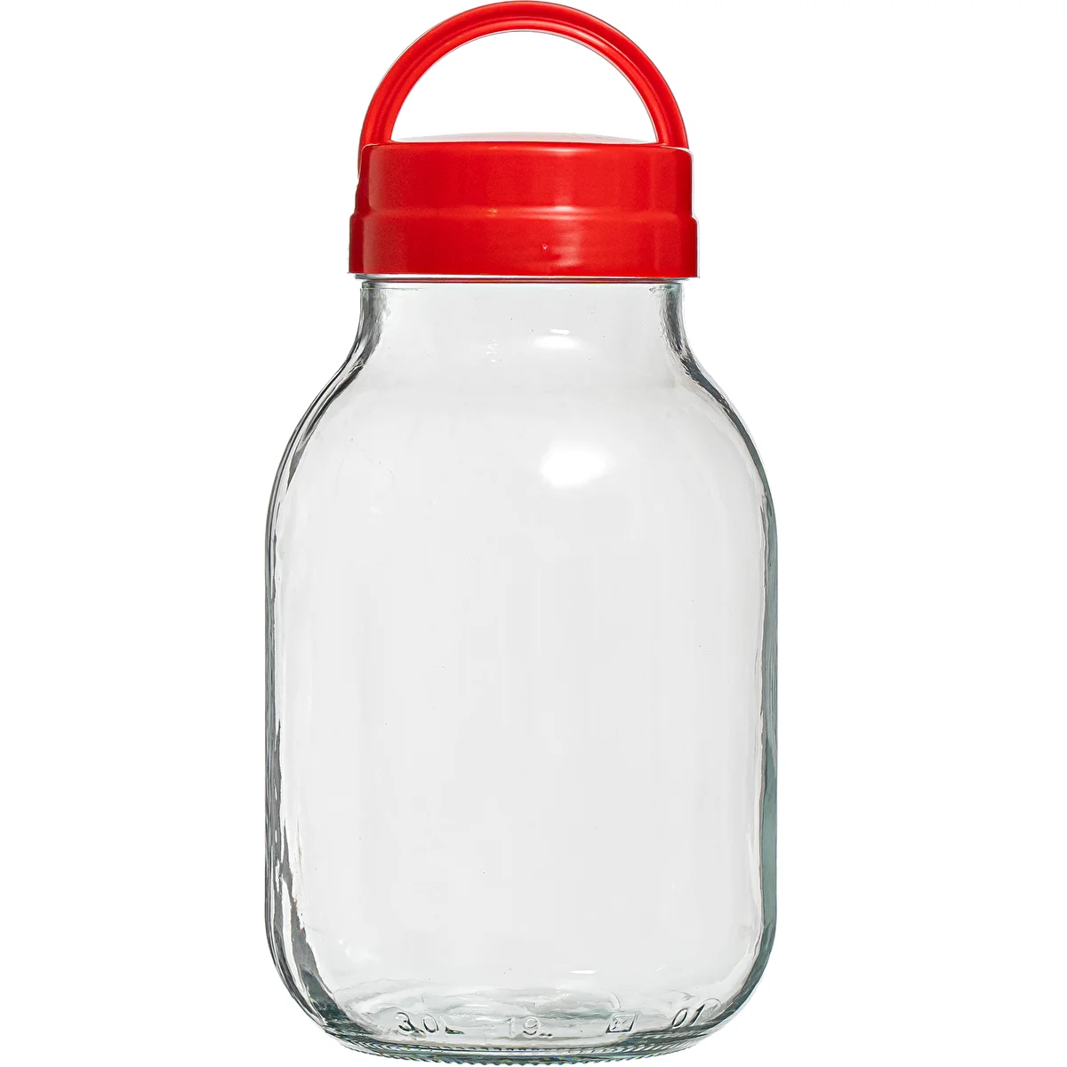 Purkki TO 3 L ja kansi fi 100 kahvalla