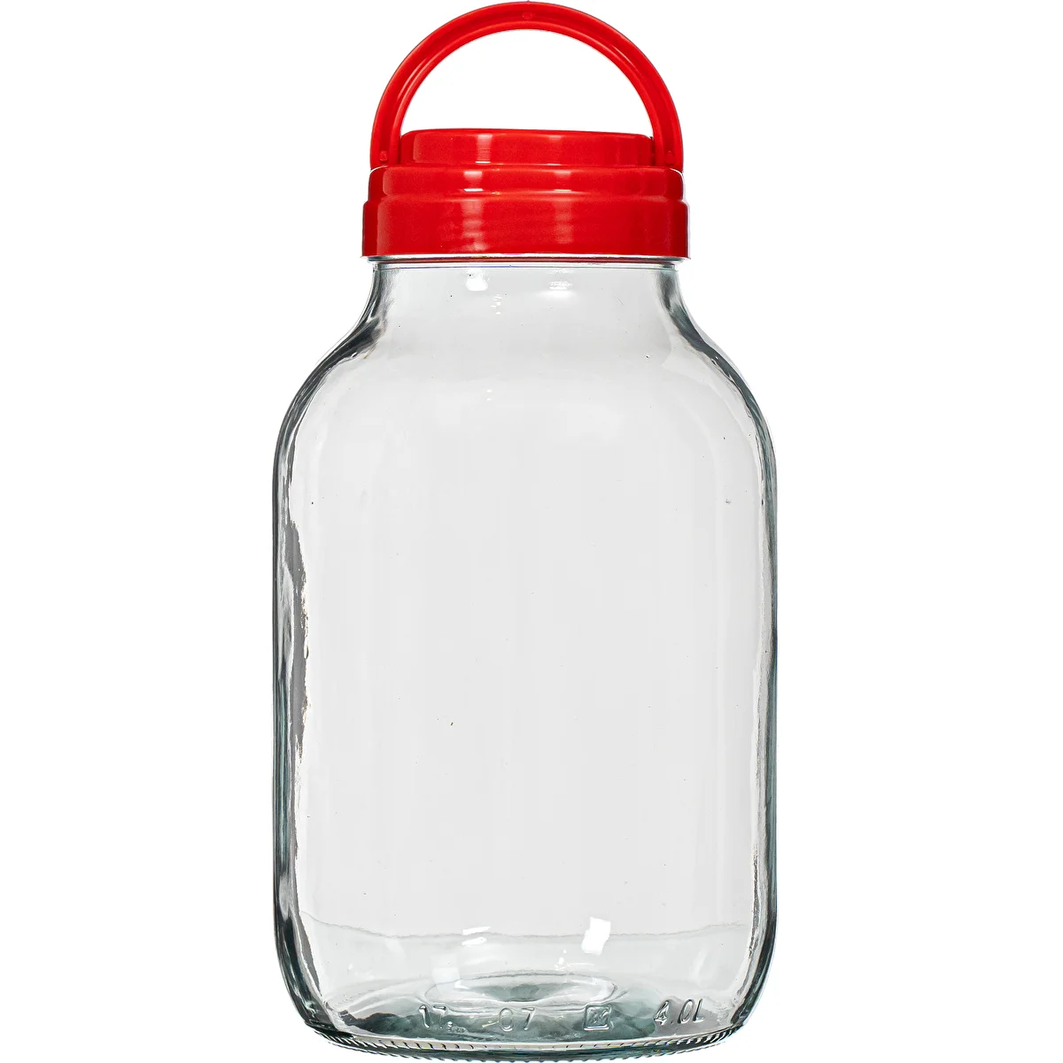 Purkki TO 4 L ja kansi fi 100 kahvalla