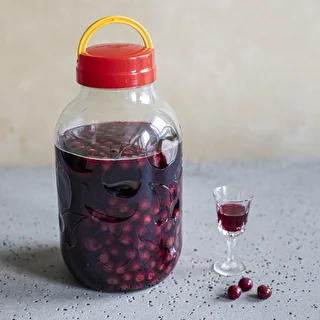 Likööripurkki 5L ja kansi kahvalla – photo 6