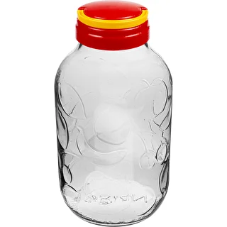 Likööripurkki 5L ja kansi kahvalla – photo 2