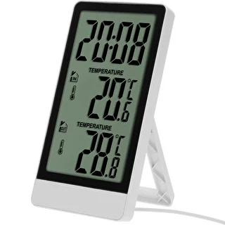 Soens-merkkinen elektroninen lämpömittari – anturilla, valkoinen – photo 3