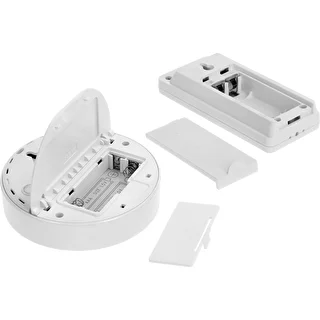 Soens-merkkinen elektroninen lämpömittari – ulkoanturilla, pyöreä, valkoinen – photo 4