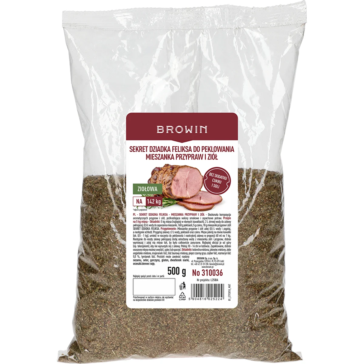 Isoisä Feliksin salaisuus pökelöintiin - mauste- ja yrttiseos, 500g