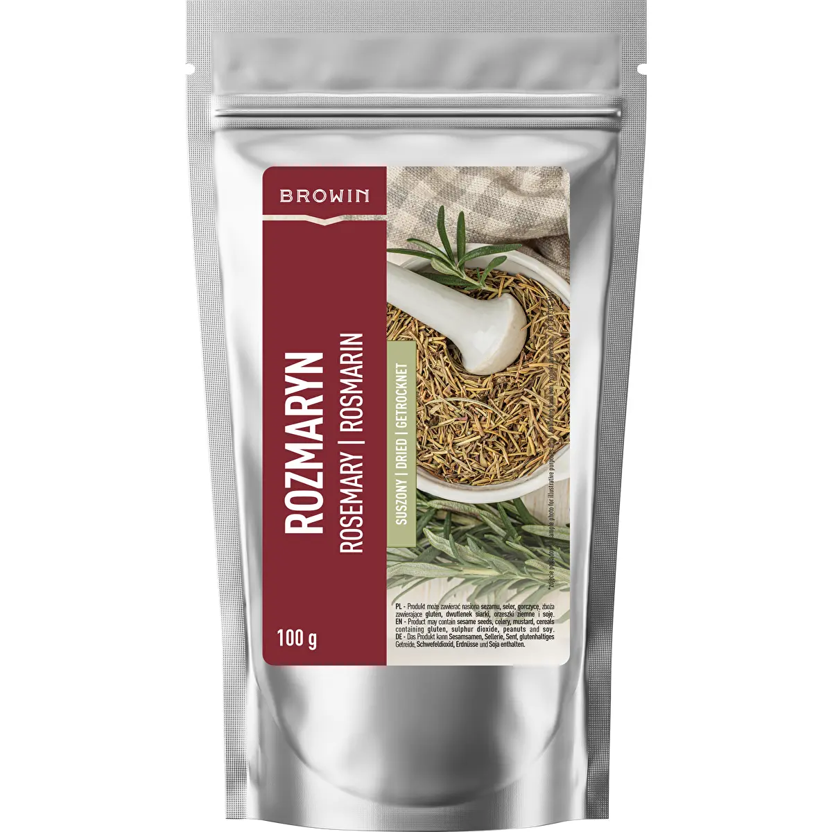 Kuivattu rosmariini, 100 g