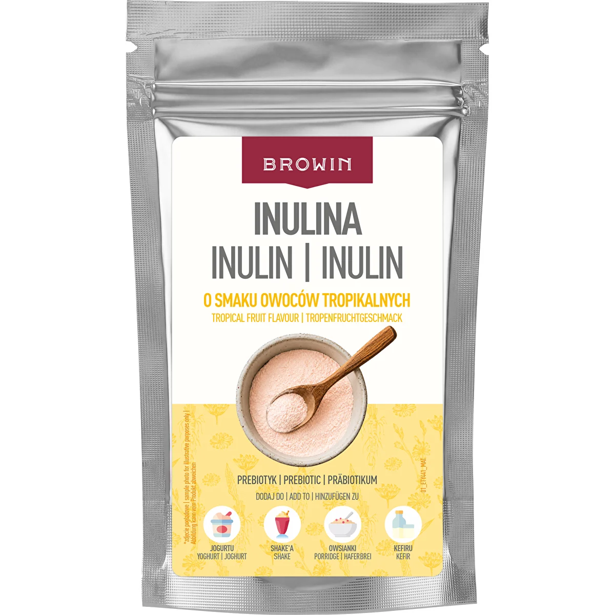 Trooppisten hedelmien makuinen inuliini, 100 g