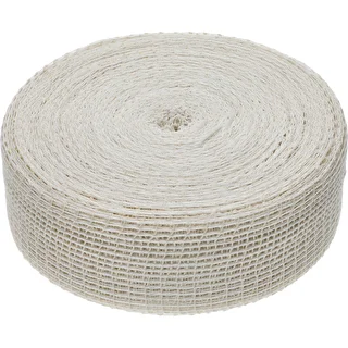 Valkoinen lihaverkko, mitat 12,5 cm x 50 m, lämmönkestävyys jopa 220°C