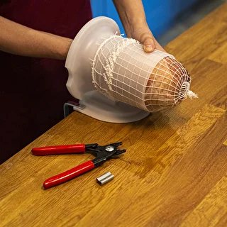 Lihaverkko, mitat 15 cm x 50 m, lämmönkestävyys jopa 220°C – photo 5