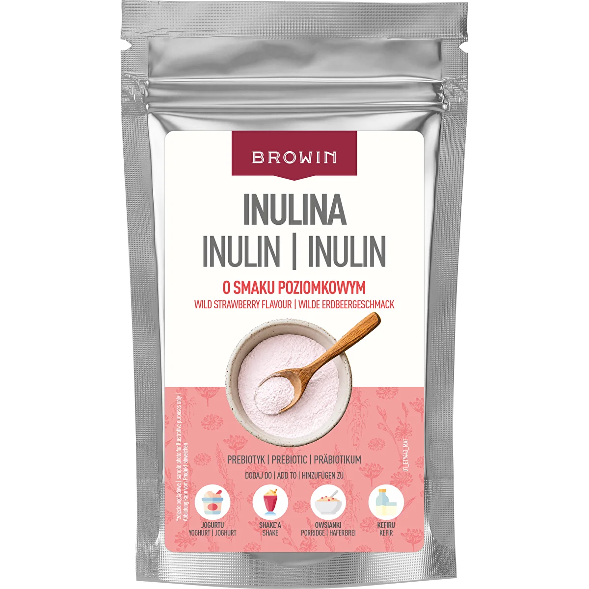 Metsämansikan makuinen inuliini, 100 g