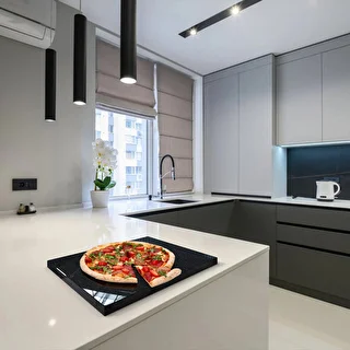 Graniittinen suorakulmainen pizzakivi 37 x 35 cm – photo 13