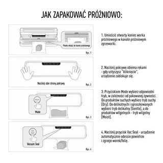 Vakuumikone - monitoiminen, musta – photo 9