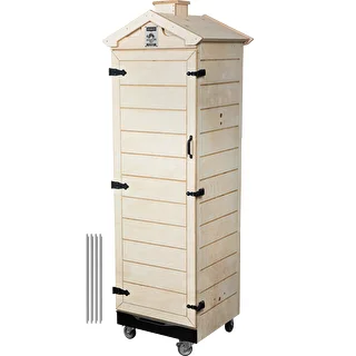 Savustuskammio sertifioidusta vanerista, kehyksetön, 320 L, pyörillä – photo 1