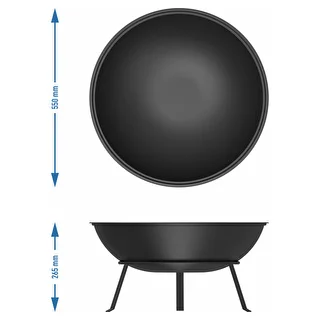 Puutarhan tulipesä ritilällä, Ø55 cm, pyöreä, kulhomalli – photo 8