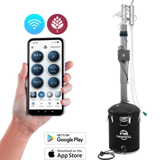 Tislaussetti hawkSTILL 'Kylmäsormet' 60 L + Wi‑Fi IQ -järjestelmä LCD-näytöllä