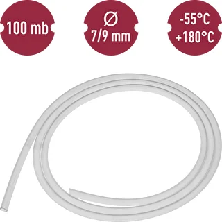 Silikoniletku fi 7/9mm -55 +180°C mb – photo 2