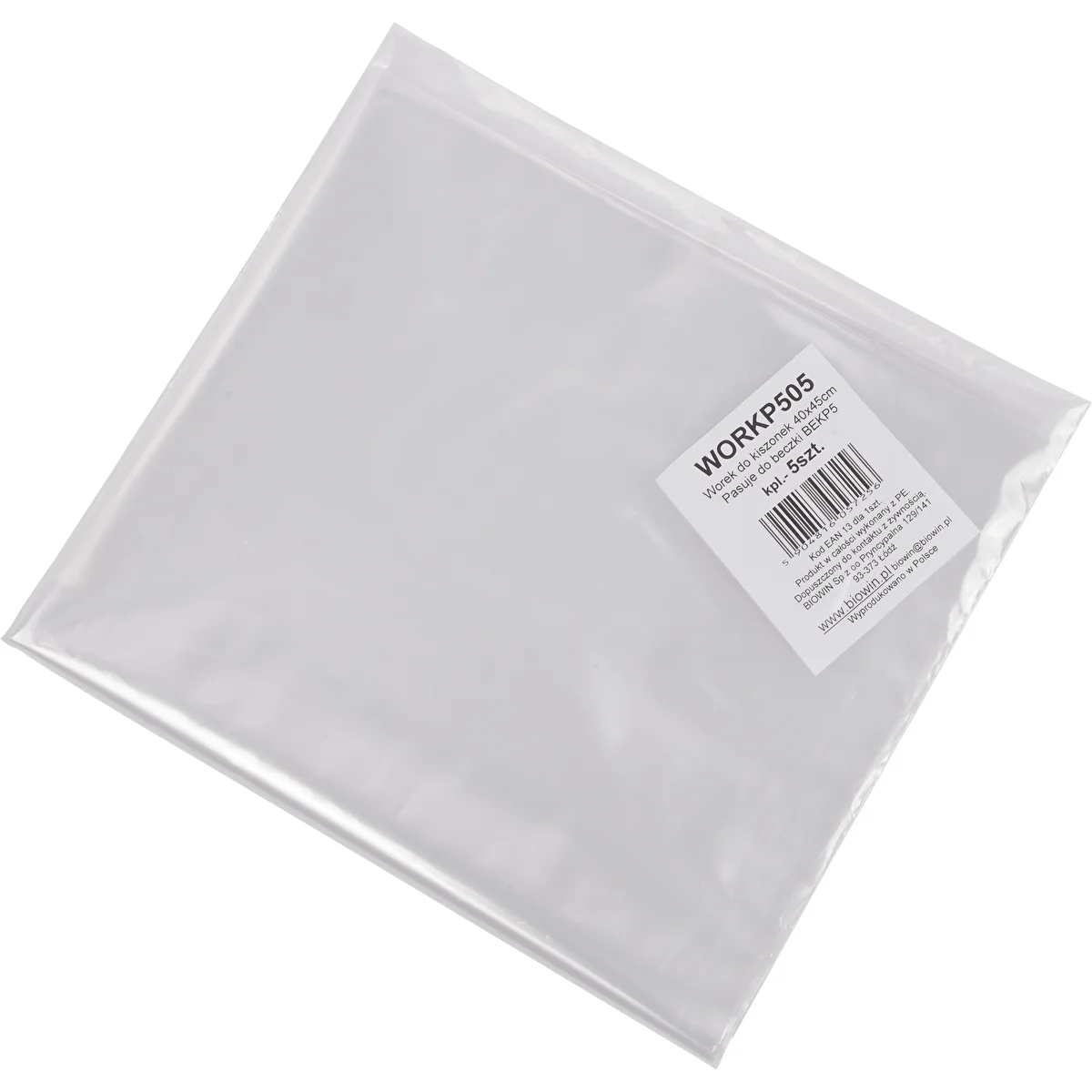 Hapatuspussi - tynnyriin 5L - 5kpl