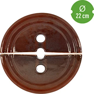 Tynnyrin painokivi, saviastia, ø 22 cm – photo 4