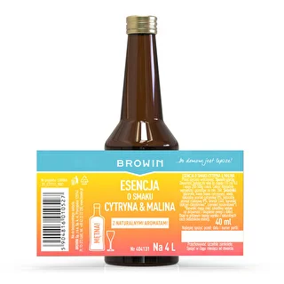 Sitruuna-vadelmanmakuinen esanssi – 40 ml, 4 litralle – photo 4