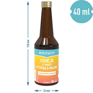 Sitruuna-vadelmanmakuinen esanssi – 40 ml, 4 litralle – photo 7