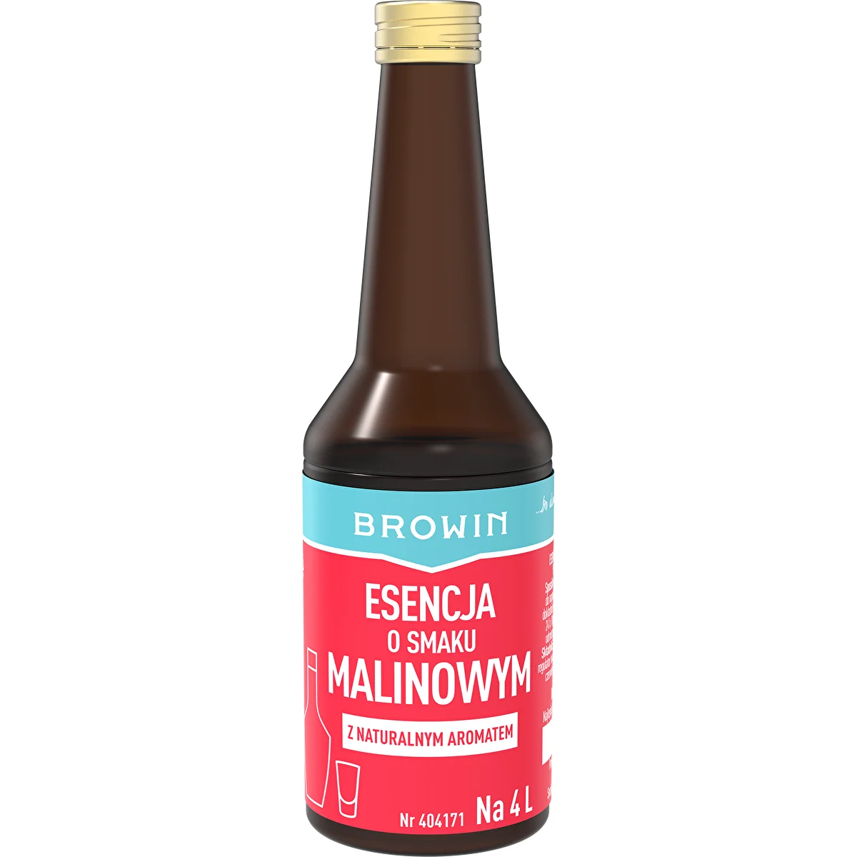 Vadelmanmakuinen esanssi luonnollisella aromilla 4 litrille – 40 ml