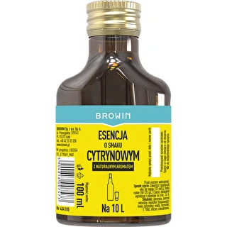 Sitruunanmakuinen essenssi luonnollisella aromilla 10 L:lle - 100 ml