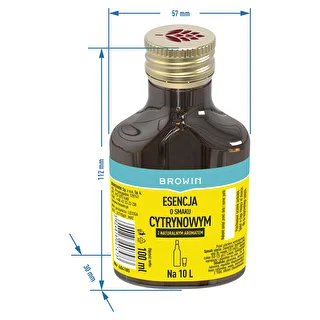 Sitruunanmakuinen essenssi luonnollisella aromilla 10 L:lle - 100 ml – photo 6