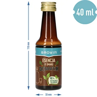 Tammimakuinen alkoholiessenssi luonnollisella aromilla ja uutteella – 40 ml, 4 litralle – photo 8