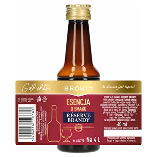 Reserve Brandy -makuesanssi, 40 ml, 4 litraa varten – photo 4
