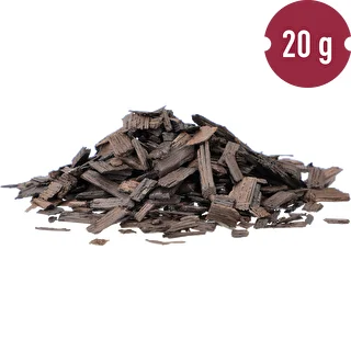 Voimakkaasti paahdetut tammihiutaleet, 20 g – photo 4