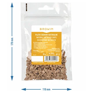 Luonnolliset tammilastut (paahtamattomat), 20g – photo 7
