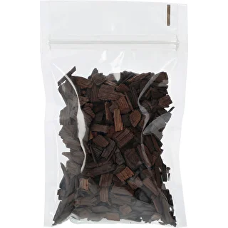 Voimakkaasti paahdetut tammihiutaleet alkoholien aromatisointiin (viski, bourbon, brandy, konjakki, olut), 50 g – photo 1