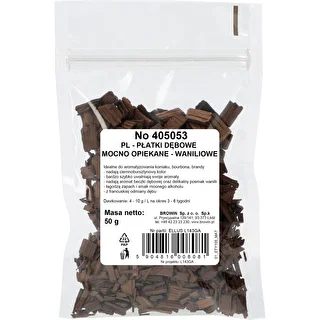 Vaniljaiset tammilastut, voimakkaasti paahdetut, 50 g – photo 2