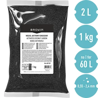 Kookospähkinäaktiivihiili 1 kg – photo 3
