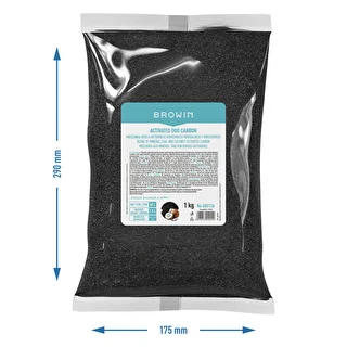 Activated Duo Carbon – kiviperäinen mineraali- ja kookospohjainen aktiivihiiliseos, 1 kg, riittää 60 litrille – photo 7
