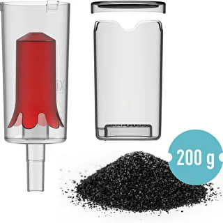 Käymishajunpoistaja + hiljainen käymisputki + kookosaktiivihiili 200 g – photo 2